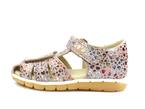 Arauto RAP nude hearts sandal Lorna